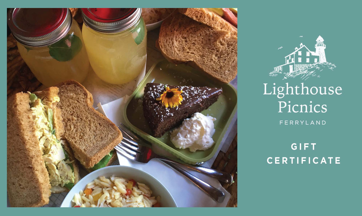 Lighthouse Picnics Gift Certificate